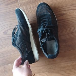 Rag & Bone Black and Brown Sneakers